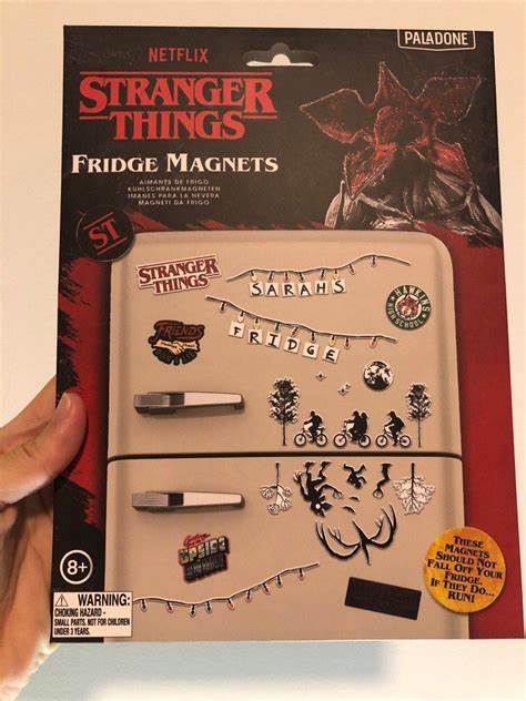 Stranger Things Fridge Magnets
