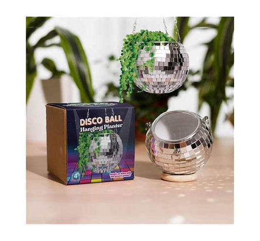 Disco Ball Hnaging Planter