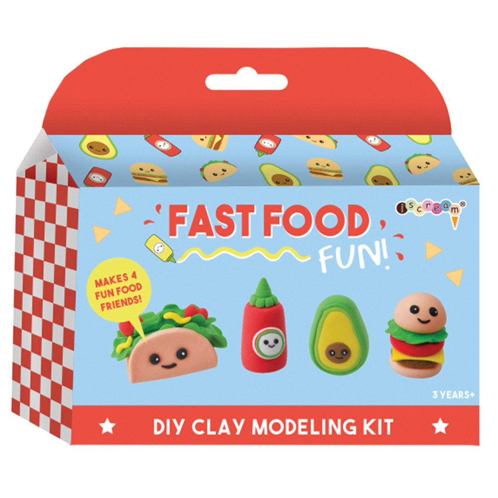 DIY Modeling Clay: Fast Food