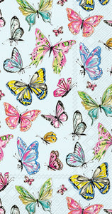 BUTTERFLY MEDELY GUEST TOWEL