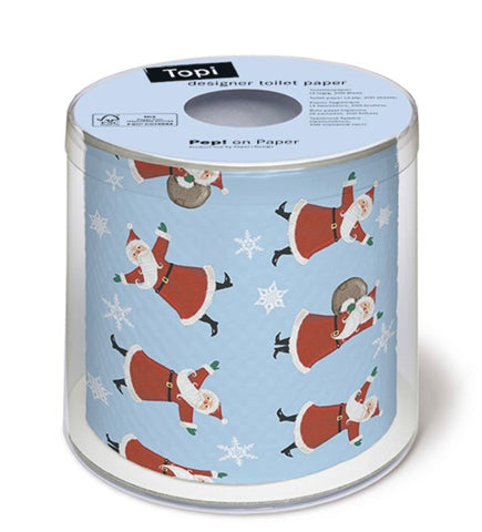 Christmas Toilet Paper Santa Topi Designer Toilet Paper