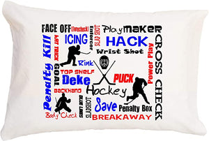 Hockey Pillow Case