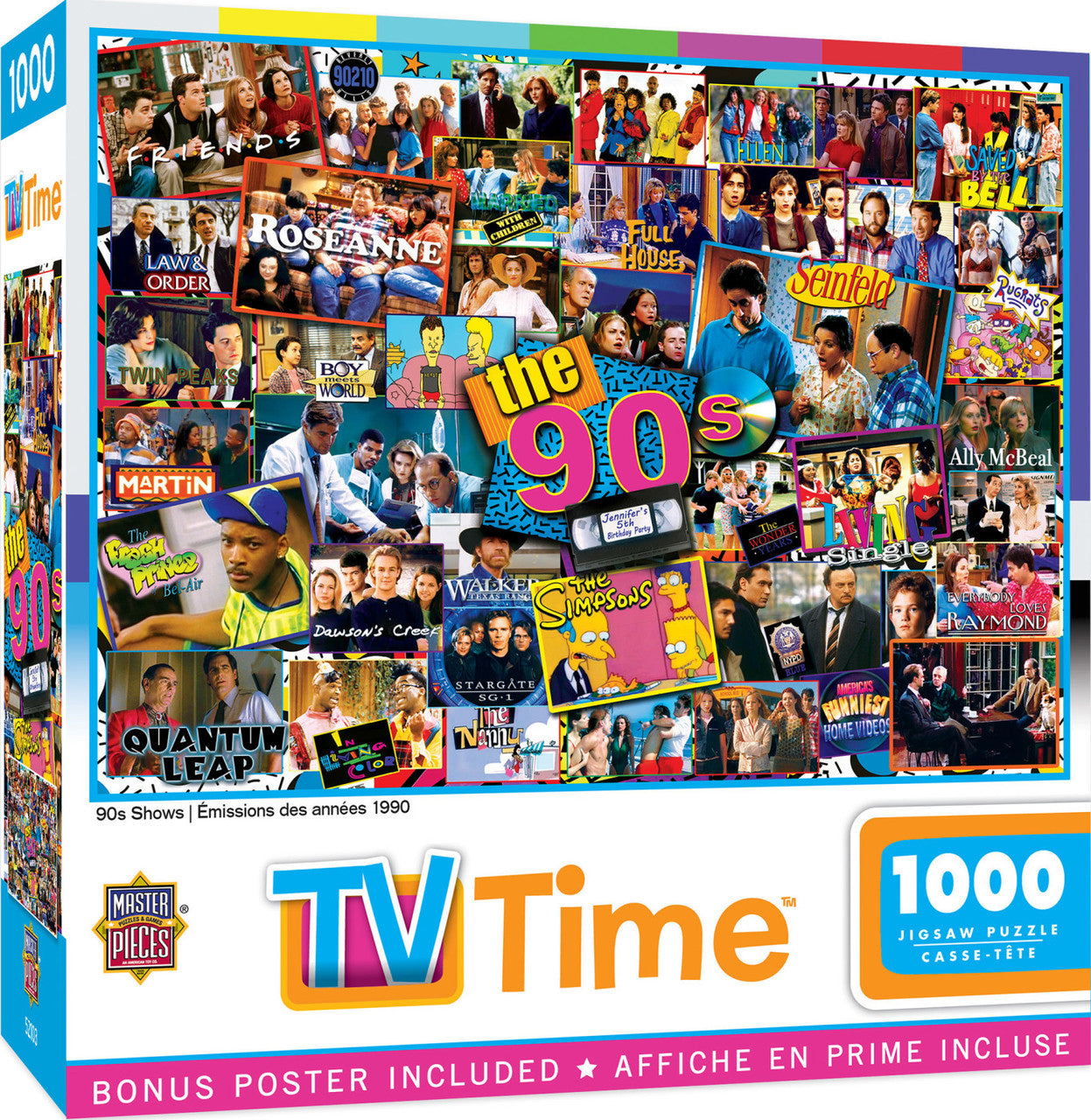 TV Time 1000 Piece Jigsaw Puzzle