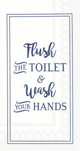Flush & Wash Guest Napkins