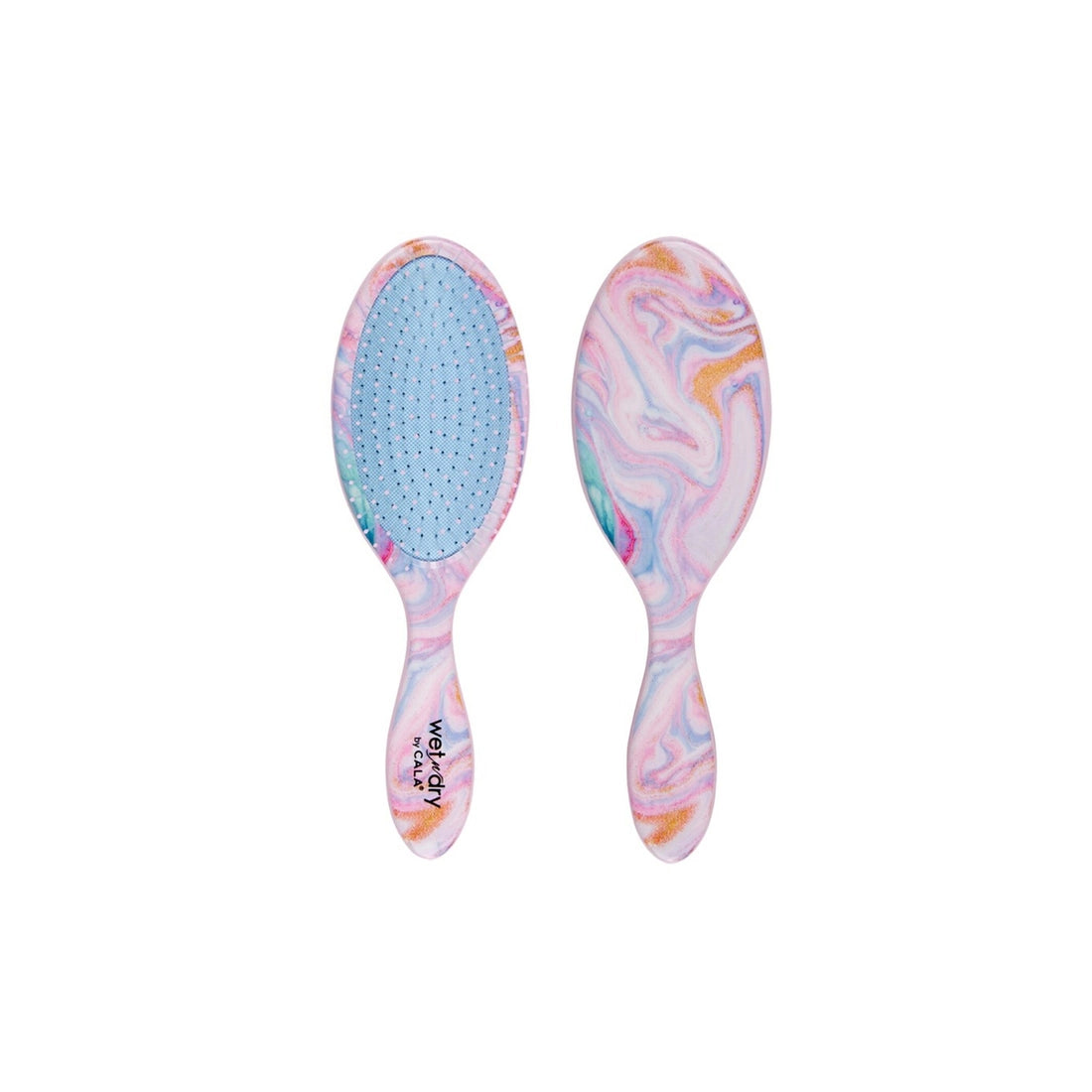 Marble Colour Wet Hair Brush