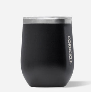 Matte Black Stemless Corkcicle