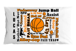 Basketball Pillow Case