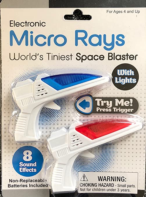 Electronic Micro Rays World’s Tiniest Space Blaster