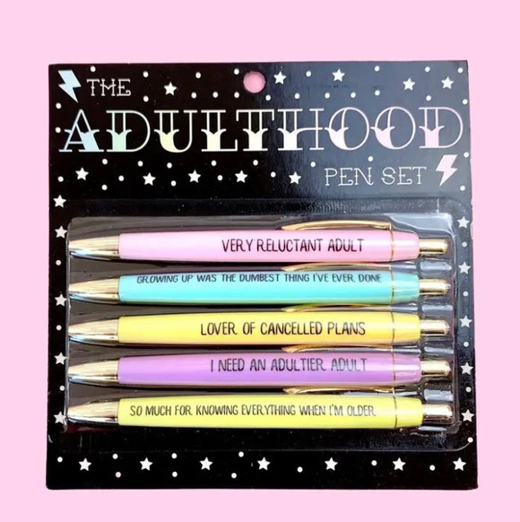 Adulthood pens