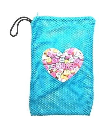 Sweet Hearts Sock Bag